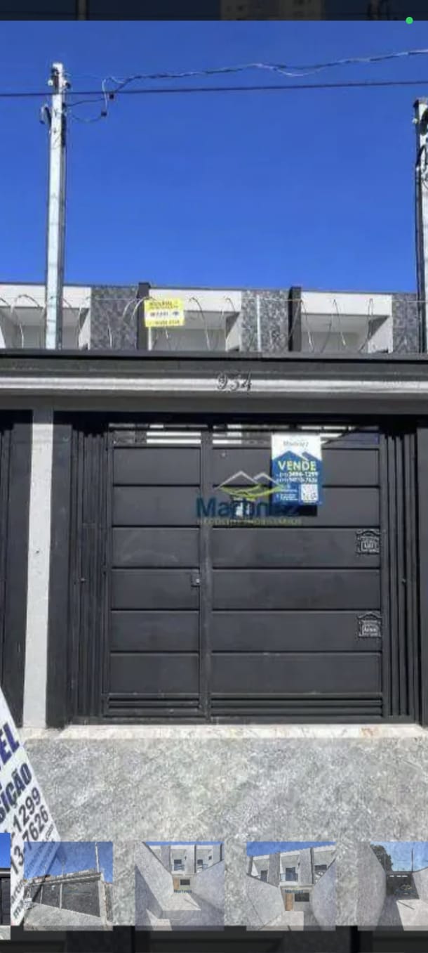 Foto real de atendimento de motor de portão automático